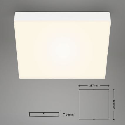 Briloner 7071016 - Iluminação de teto LED FLAME LED/21W/230V branco
