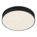 Briloner 7073-415 - Iluminação de teto LED STAR SKY LED/16W/230V 4000K diâmetro 21 cm preto