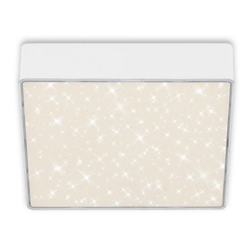 Briloner 7076-416 - Iluminação de teto LED STAR SKY LED/11W/230V 4000K 15x15 cm branco