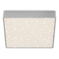 Briloner 7077-414 - Iluminação de teto LED STAR SKY LED/16W/230V 4000K 21x21 cm prateado