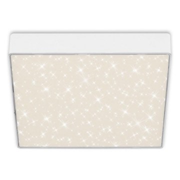 Briloner 7077-416 - Iluminação de teto LED STAR SKY LED/16W/230V 4000K 21x21 cm branco