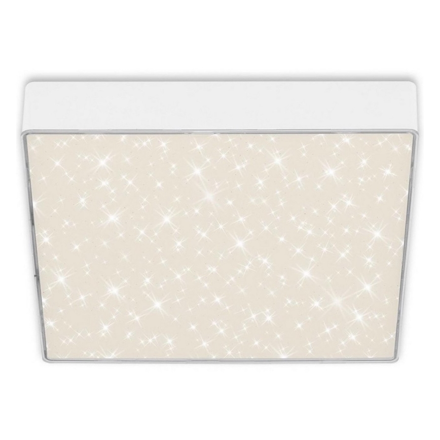 Briloner 7077-416 - Iluminação de teto LED STAR SKY LED/16W/230V 4000K 21x21 cm branco