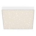 Briloner 7078-416 - Luminária de Teto LED STAR SKY LED/21W/230V 4000K 28x28 cm branca