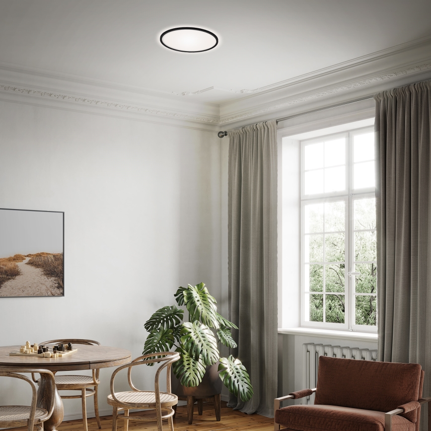 Briloner 7079-015 - Iluminação de teto LED com regulação SLIM LED/18W/230V 2700-6500K + controlo remoto