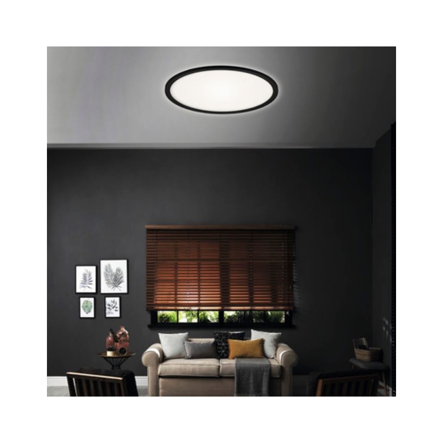Briloner 7079-015 - Iluminação de teto LED com regulação SLIM LED/18W/230V 2700-6500K + controlo remoto