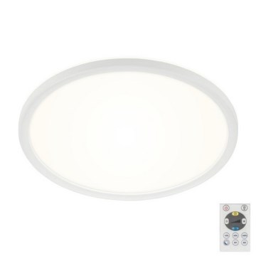 Briloner 7079-016 - Iluminação de teto LED com regulação SLIM LED/18W/230V 2700-6500K + controlo remoto