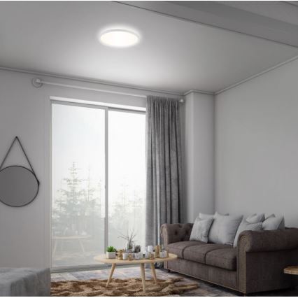 Briloner 7079-016 - Iluminação de teto LED com regulação SLIM LED/18W/230V 2700-6500K + controlo remoto