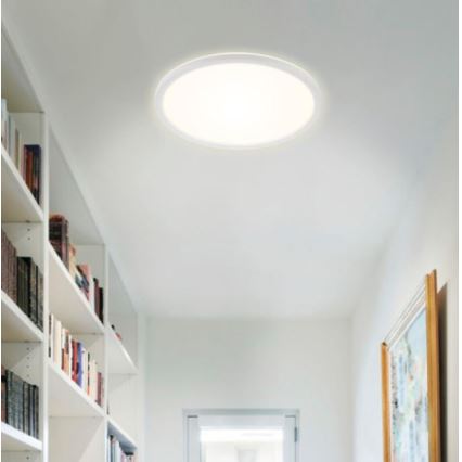 Briloner 7079-016 - Iluminação de teto LED com regulação SLIM LED/18W/230V 2700-6500K + controlo remoto
