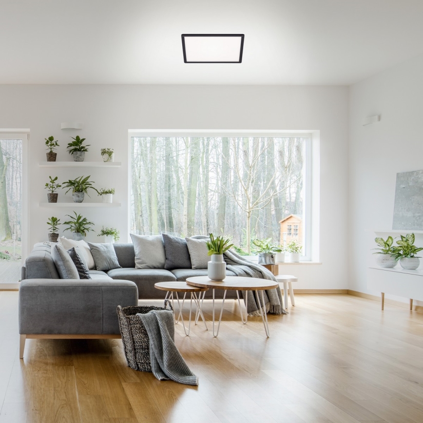 Briloner 7081-015 - Iluminação de teto LED com regulação SLIM LED/18W/230V 2700-6500K + controlo remoto
