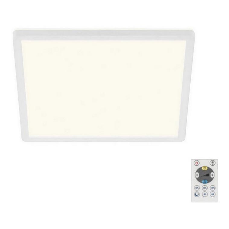 Briloner 7081-016 - Iluminação de teto LED com regulação SLIM LED/18W/230V 2700-6500K + controlo remoto