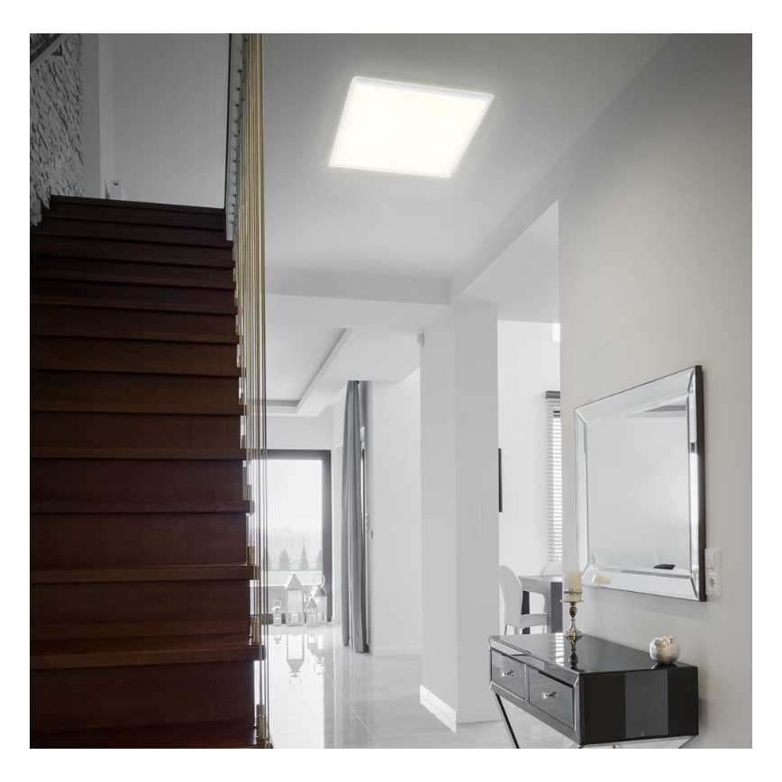 Briloner 7082-016 - Iluminação de teto LED com regulação SLIM LED/22W/230V 2700-6500K + controlo remoto