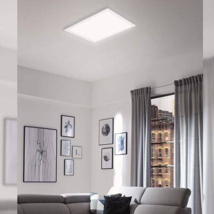 Briloner 7087-016 - LED RGBW Iluminação com regulação SMART LED/24W/230V 3000-6500K Wi-Fi Tuya + comando
