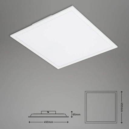 Briloner 7087-016 - LED RGBW Iluminação com regulação SMART LED/24W/230V 3000-6500K Wi-Fi Tuya + comando