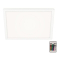 Briloner 7091-416 - Iluminação de teto LED RGBW com regulação SLIM LED/22W/230V + controlo remoto