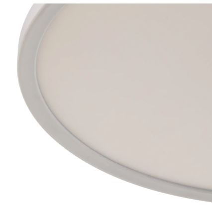 Briloner 7094-416 - Iluminação de teto LED RGBW com regulação SLIM LED/22W/230V + controlo remoto