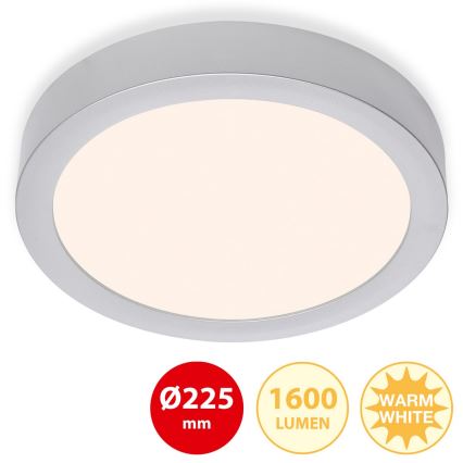 Briloner 7117-014 - Iluminação de teto LED FIRE LED/16,5W/230V 3000K