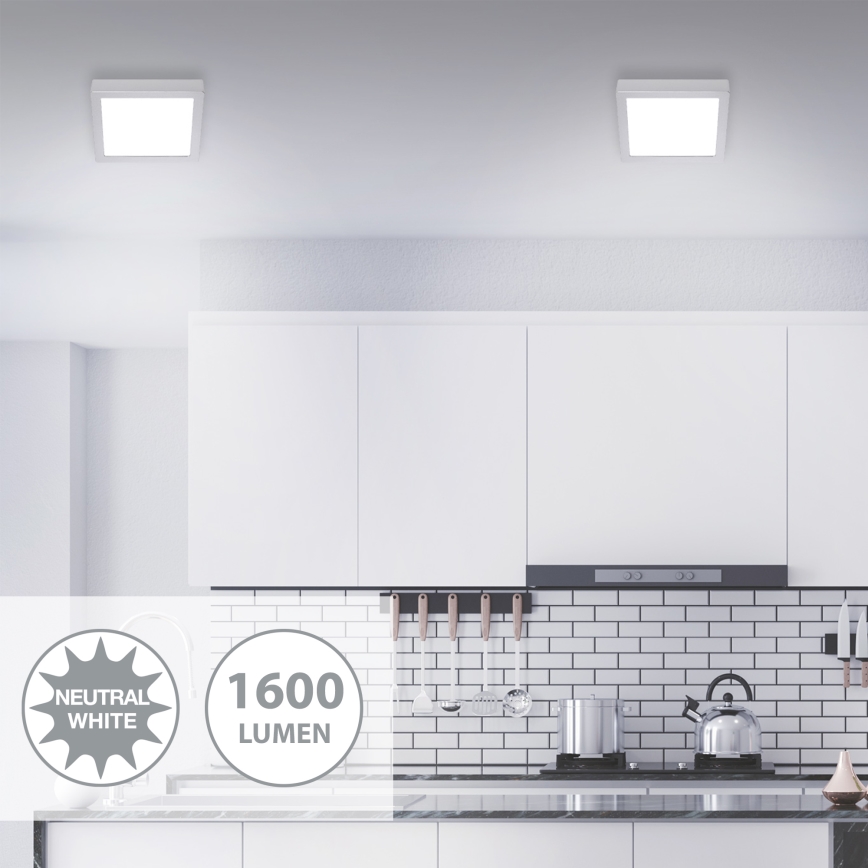 Briloner 7118-414 - Iluminação de teto LED FIRE LED/16,5W/230V 4000K