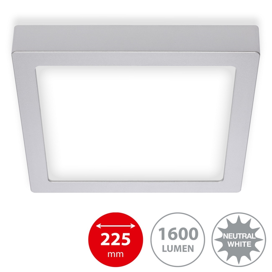 Briloner 7118-414 - Iluminação de teto LED FIRE LED/16,5W/230V 4000K
