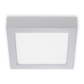 Briloner 7123-414 - Iluminação de teto LED FIRE LED/12W/230V prateado