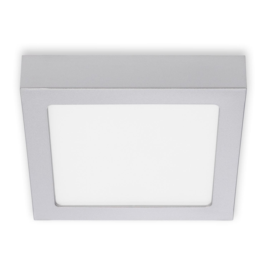 Briloner 7123-414 - Iluminação de teto LED FIRE LED/12W/230V prateado
