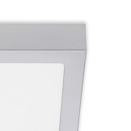Briloner 7123-414 - Iluminação de teto LED FIRE LED/12W/230V prateado