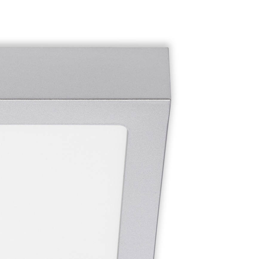 Briloner 7123-414 - Iluminação de teto LED FIRE LED/12W/230V prateado