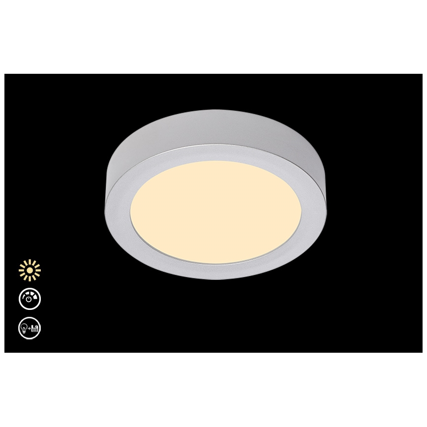 Briloner 7124-014 - Iluminação de teto LED com regulação FIRE LED/12W/230V 3000K
