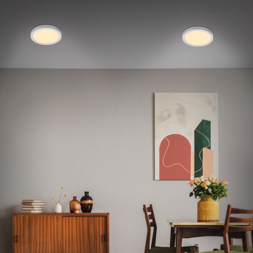 Briloner 7132-014 - Iluminação de teto de casa de banho LED FIRE LED/21W/230V 3000K IP44
