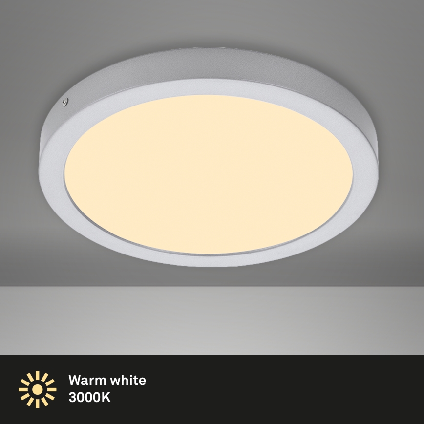 Briloner 7132-014 - Iluminação de teto de casa de banho LED FIRE LED/21W/230V 3000K IP44