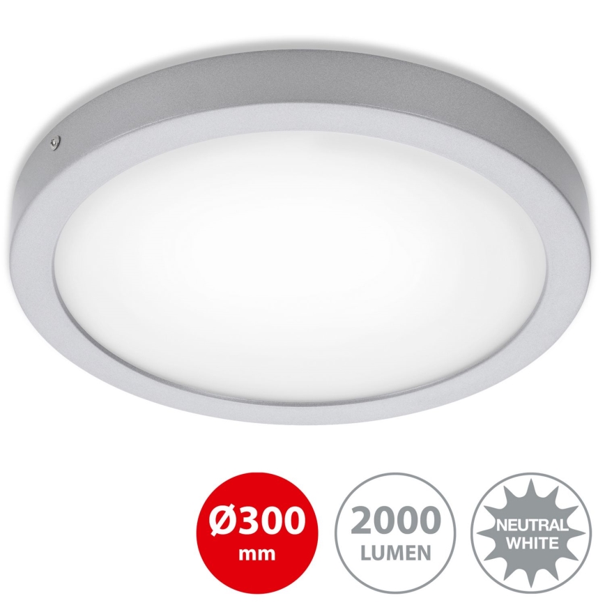 Briloner 7141-414 - Iluminação de teto LED FIRE LED/21W/230V 4000K