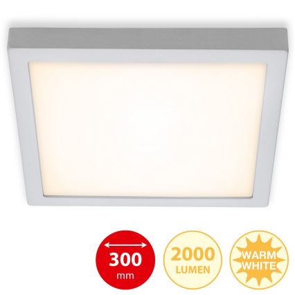 Briloner 7142-014 - Iluminação de teto LED FIRE LED/21W/230V 3000K