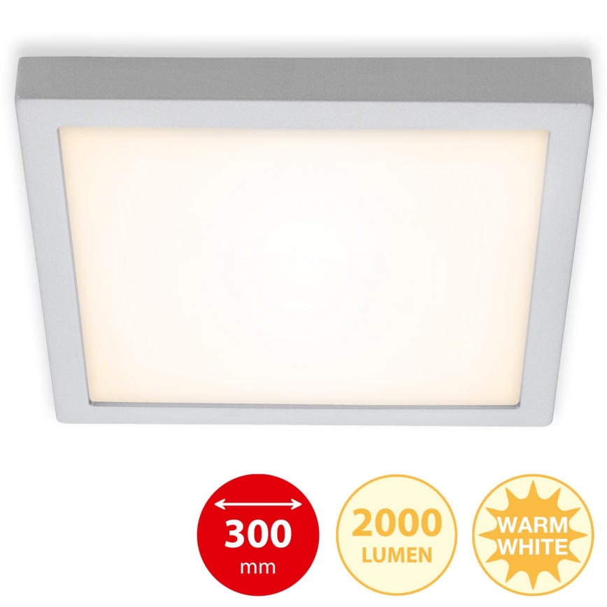Briloner 7142-014 - Iluminação de teto LED FIRE LED/21W/230V 3000K