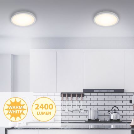 Briloner 7143-014 - Iluminação de teto LED FIRE LED/24,5W/230V 3000K