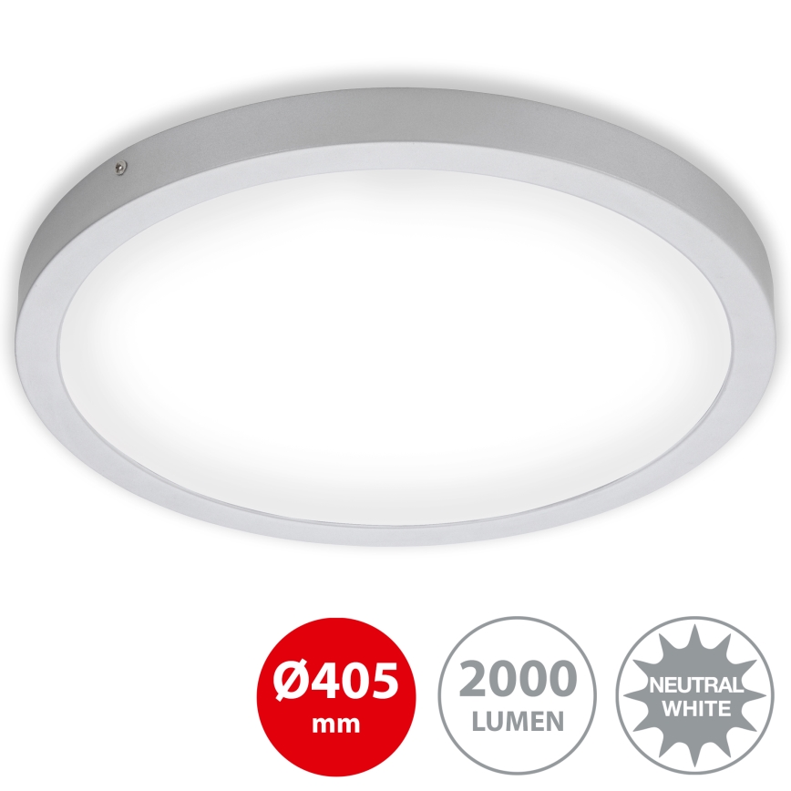 Briloner 7143-414 - Iluminação de teto LED FIRE LED/24,5W/230V 4000K