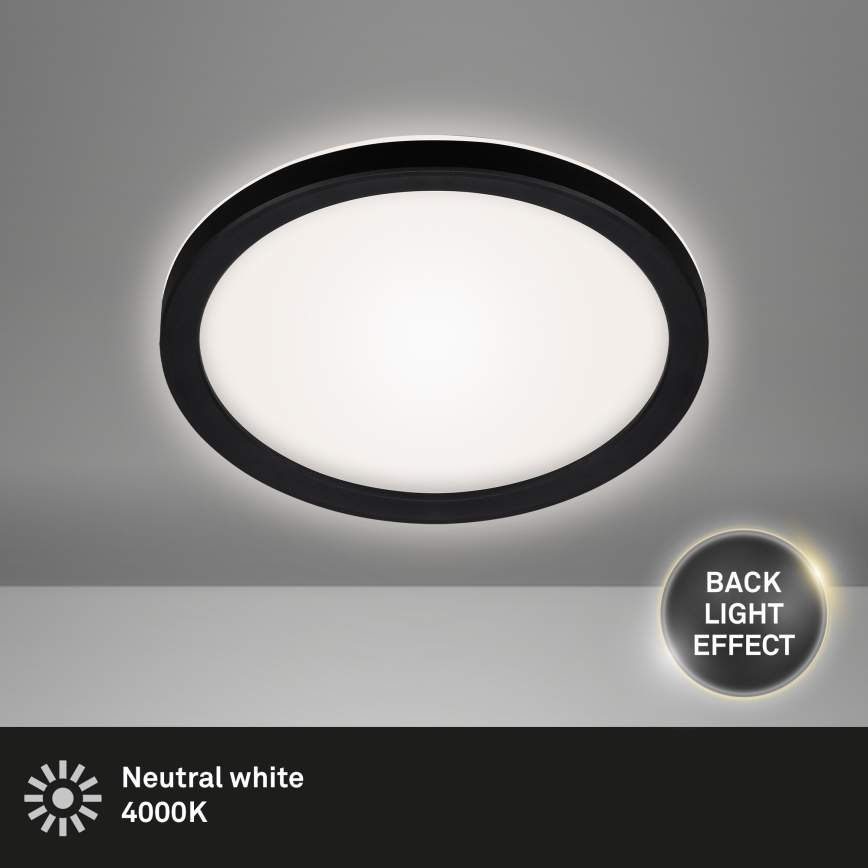 Briloner 7150-415 - Iluminação de teto LED SLIM LED/12W/230V diâmetro 19 cm