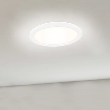 Briloner 7150-416 - Iluminação de teto LED SLIM LED/12W/230V d. 19 cm