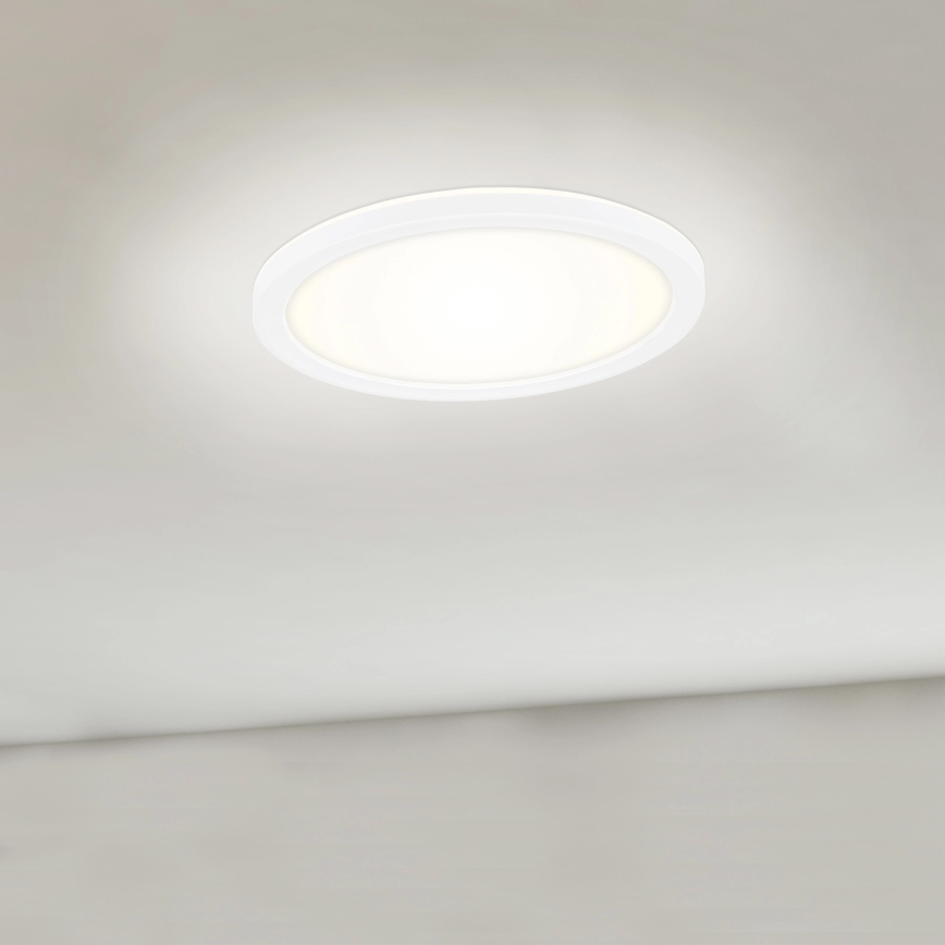 Briloner 7150-416 - Iluminação de teto LED SLIM LED/12W/230V d. 19 cm