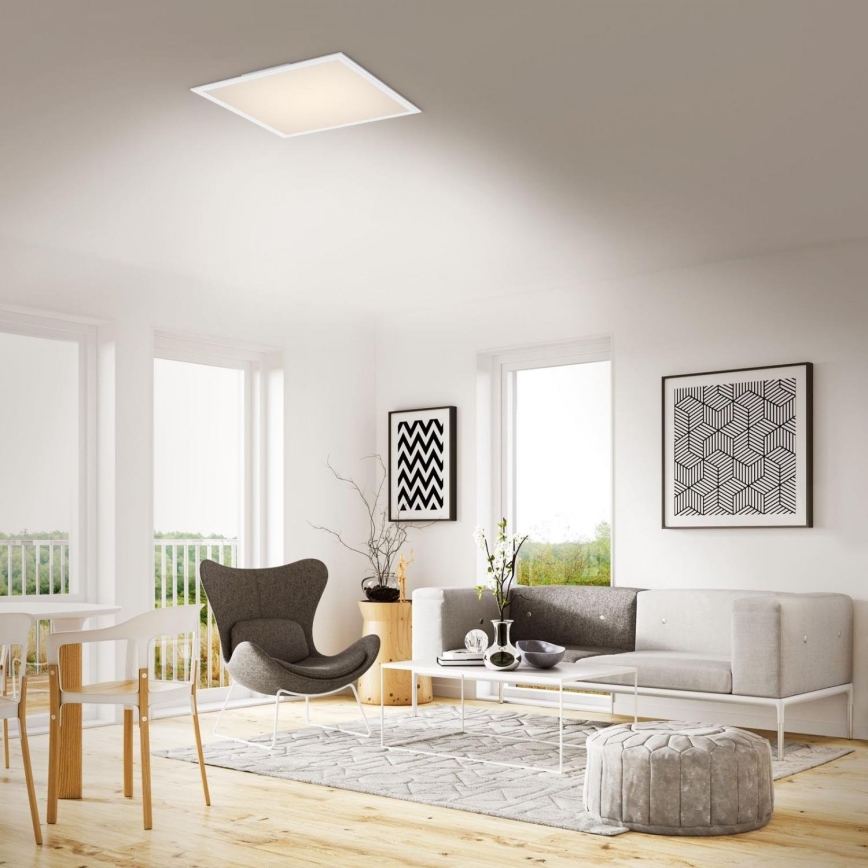 Briloner 7152-016 - Painel integrado LED RGB com regulação COLOUR LED/24W/230V 3000-6500K + comando
