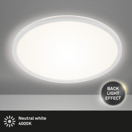 Briloner 7157-416 - Iluminação de teto LED SLIM LED/22W/230V diâmetro 42 cm