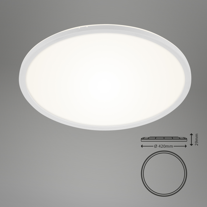 Briloner 7157-416 - Iluminação de teto LED SLIM LED/22W/230V diâmetro 42 cm