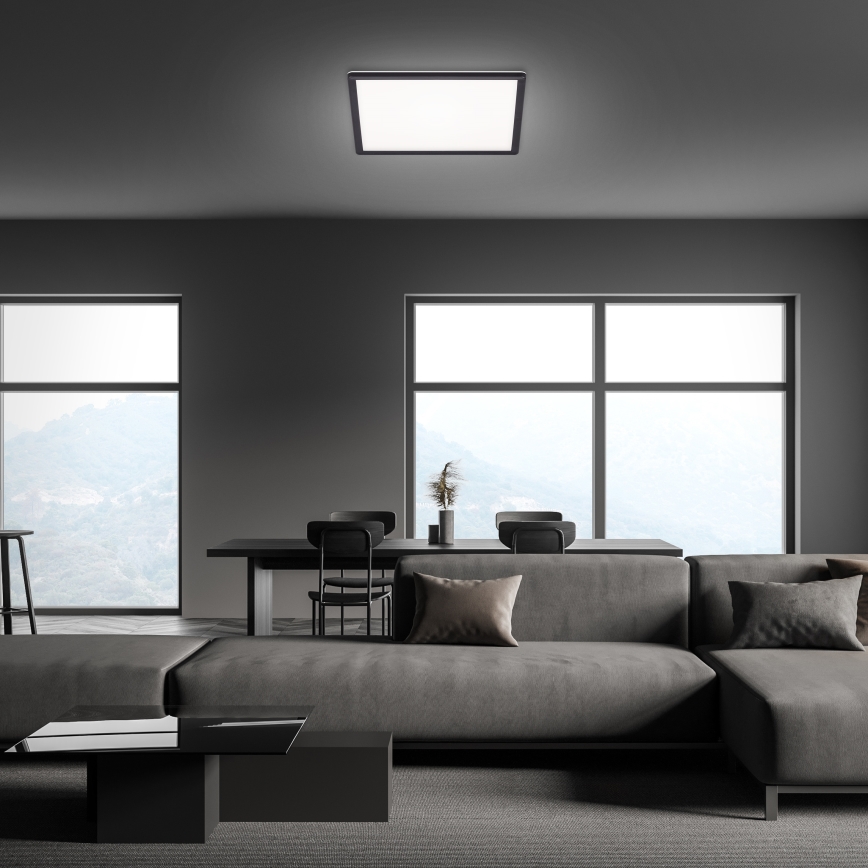 Briloner 7158-415 - Iluminação de teto LED SLIM LED/22W/230V 42x42 cm