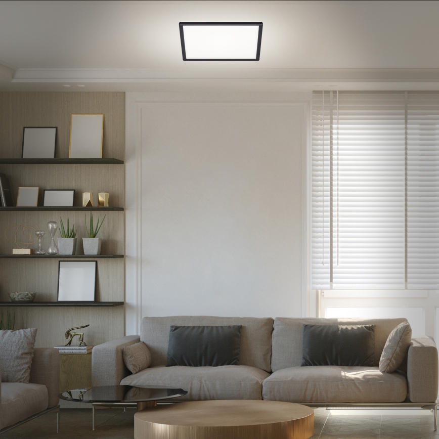 Briloner 7158-415 - Iluminação de teto LED SLIM LED/22W/230V 42x42 cm