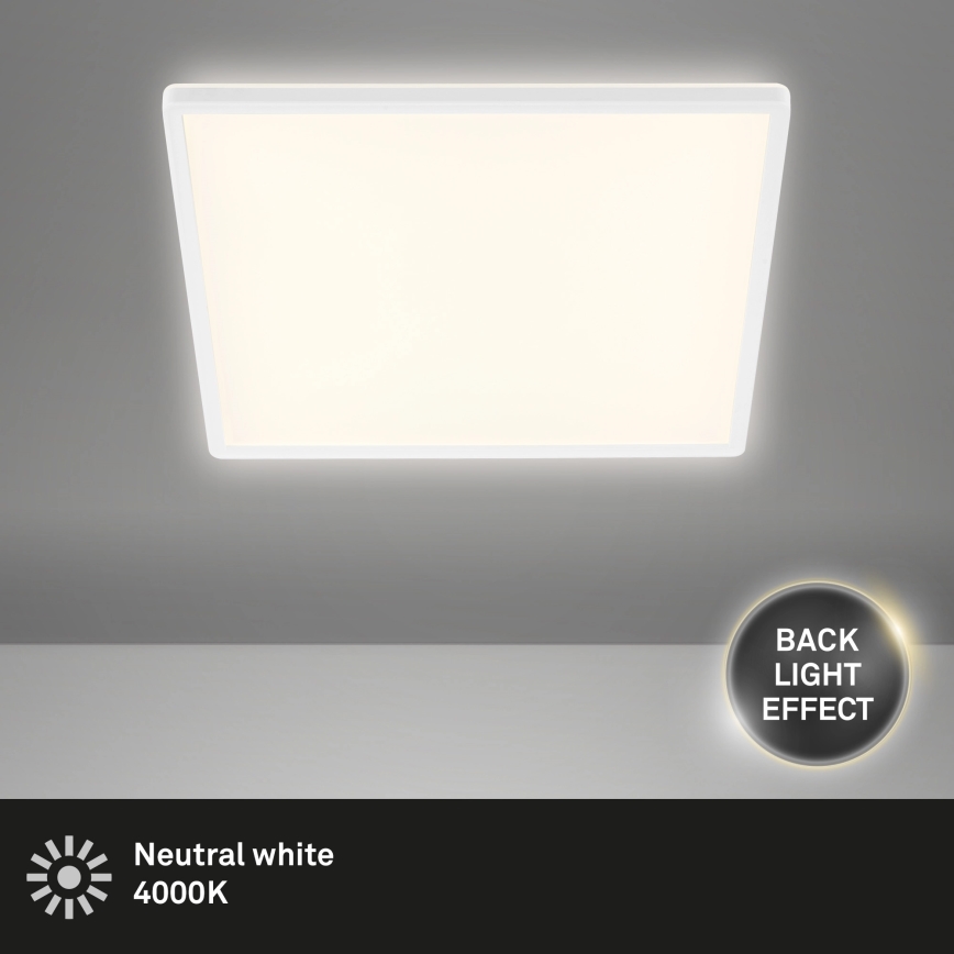 Briloner 7158-416 - Iluminação de teto LED SLIM LED/22W/230V 42x42 cm
