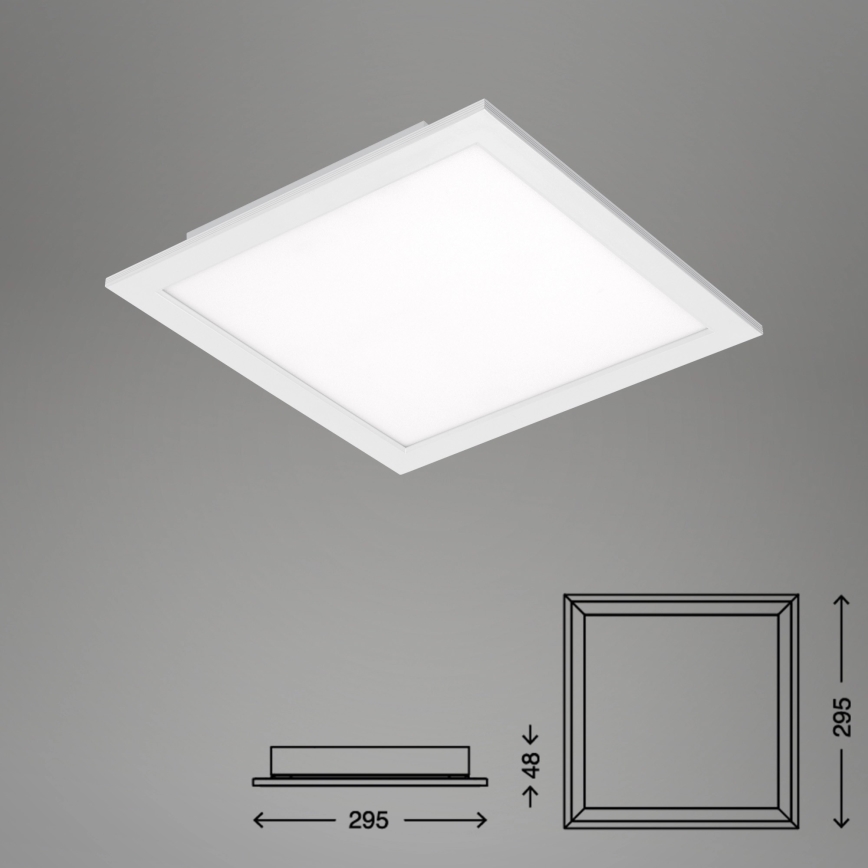 Briloner 7194-016 - Iluminação de teto LED com regulação SIMPLE LED/18W/230V 3000-6500K + controlo remoto