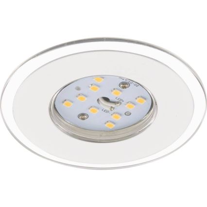 Briloner 7197-036-CONJUNTO 3x Focos de encastrar para casa de banho LED com regulação LED/4,5W/230V IP44