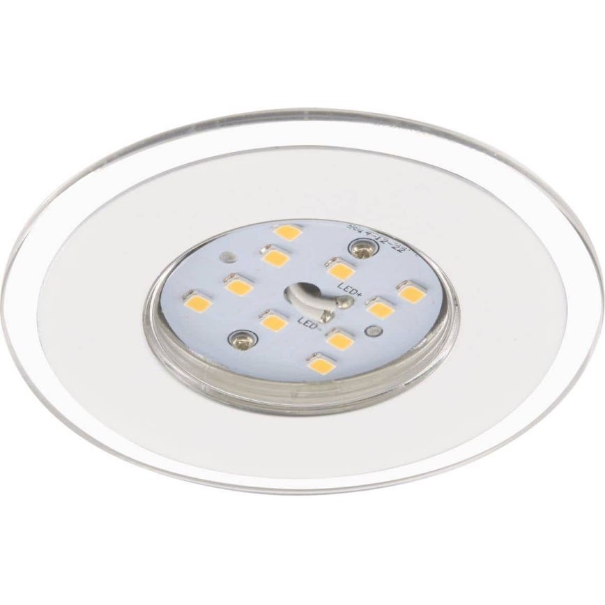 Briloner 7197-036-CONJUNTO 3x Focos de encastrar para casa de banho LED com regulação LED/4,5W/230V IP44