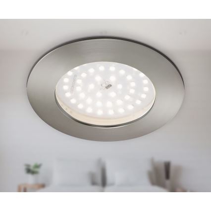 Briloner 7206-012 - Foco de encastrar LED para casa de banho  LED/10,5W/230V IP44
