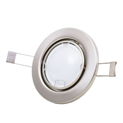 Briloner 7221-032 - CONJUNTO 3x Iluminação embutida de casa de banho LED 1xGU10/3W/230V IP23 cromado mate