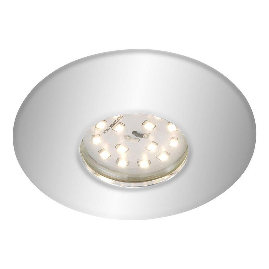 Briloner 7227-018 - Foco de encastrar LED para casa de banho  LED/5W/230V IP65 cromado mate