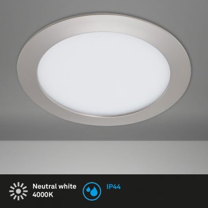 Briloner 7286-012 - Foco de encastrar LED para casa de banho  LED/12W/230V IP44